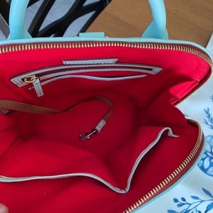 Dooney & Bourke Zip Pod Backpack- Style #:8L0973PF-Pale Blue